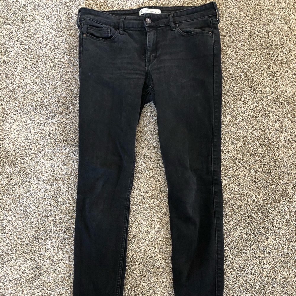 Black Abercrombie & Fitch Skinny Jeans